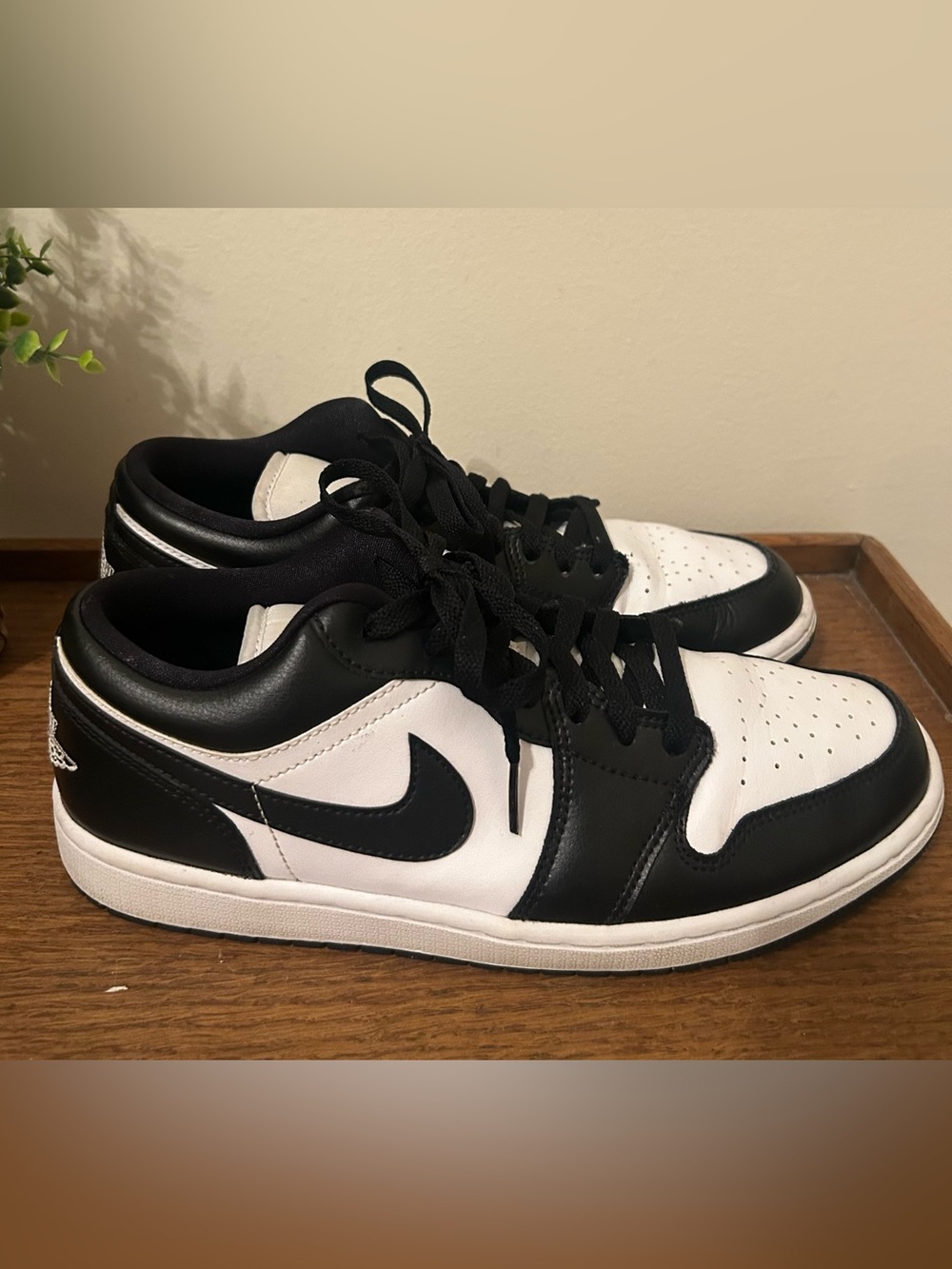 Nike Air Jordan 1 Low 'Panda' Black White DC0774-101 Women's Size 10